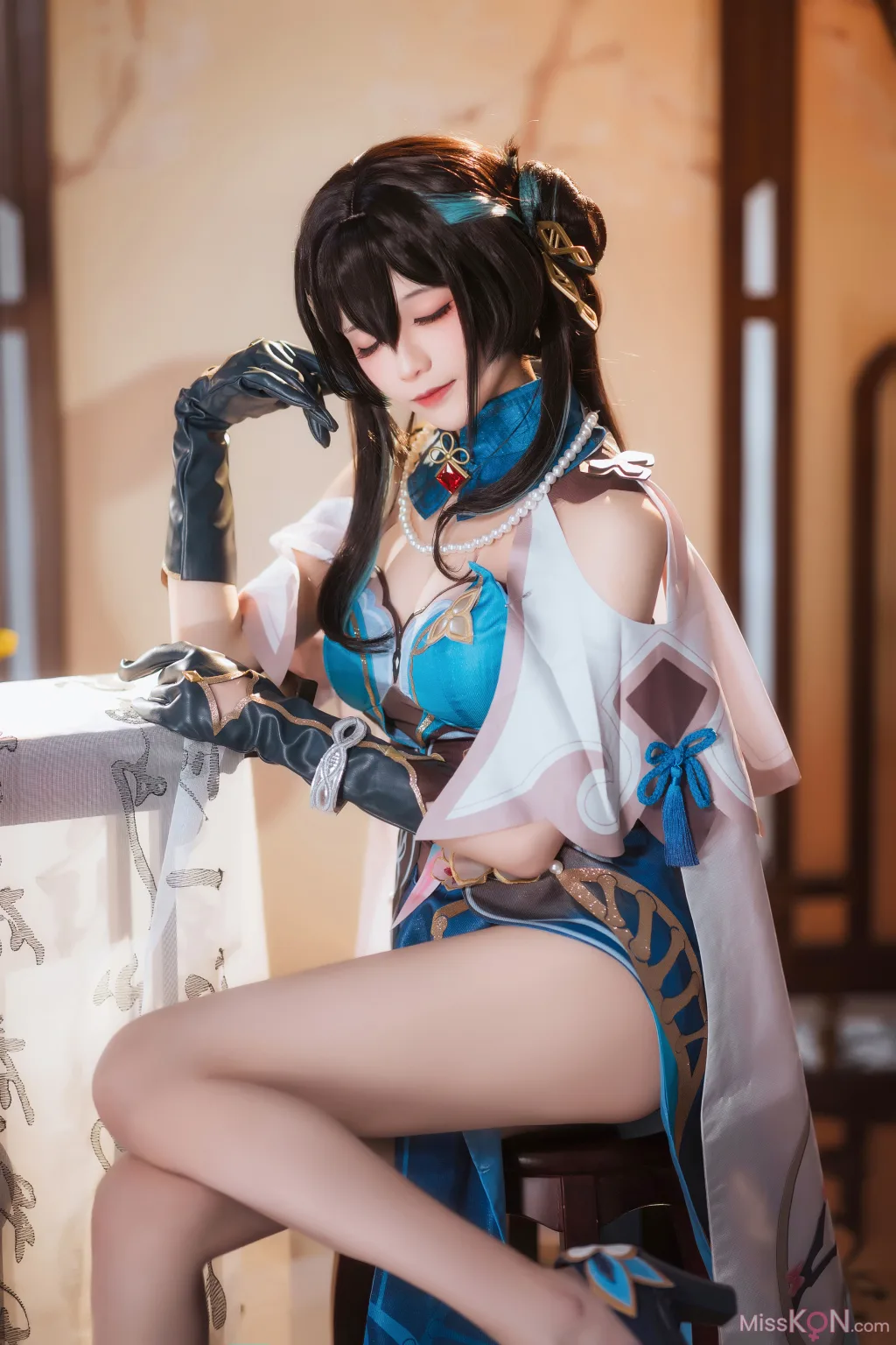 Coser@Tomoyo酱: 星穹铁道 阮梅 (22 photos) 