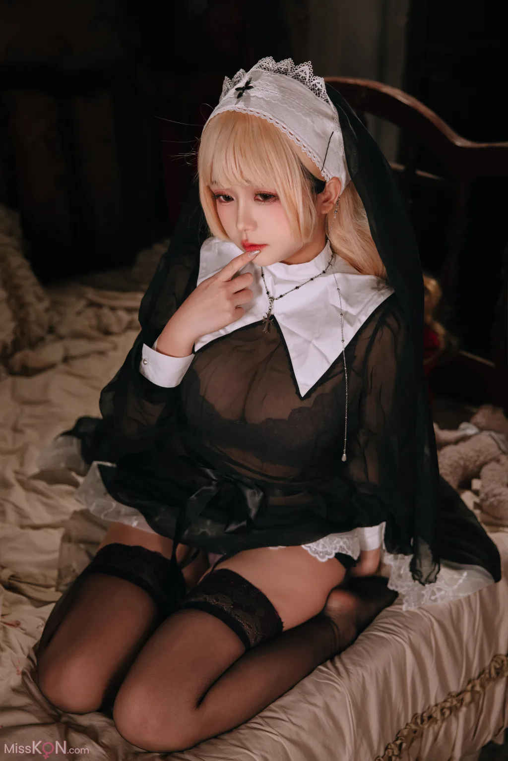 Coser@日奈娇: 禁忌修女 (180 photos ) 5 Coser@日奈娇: 禁忌修女 (180 photos ) 5