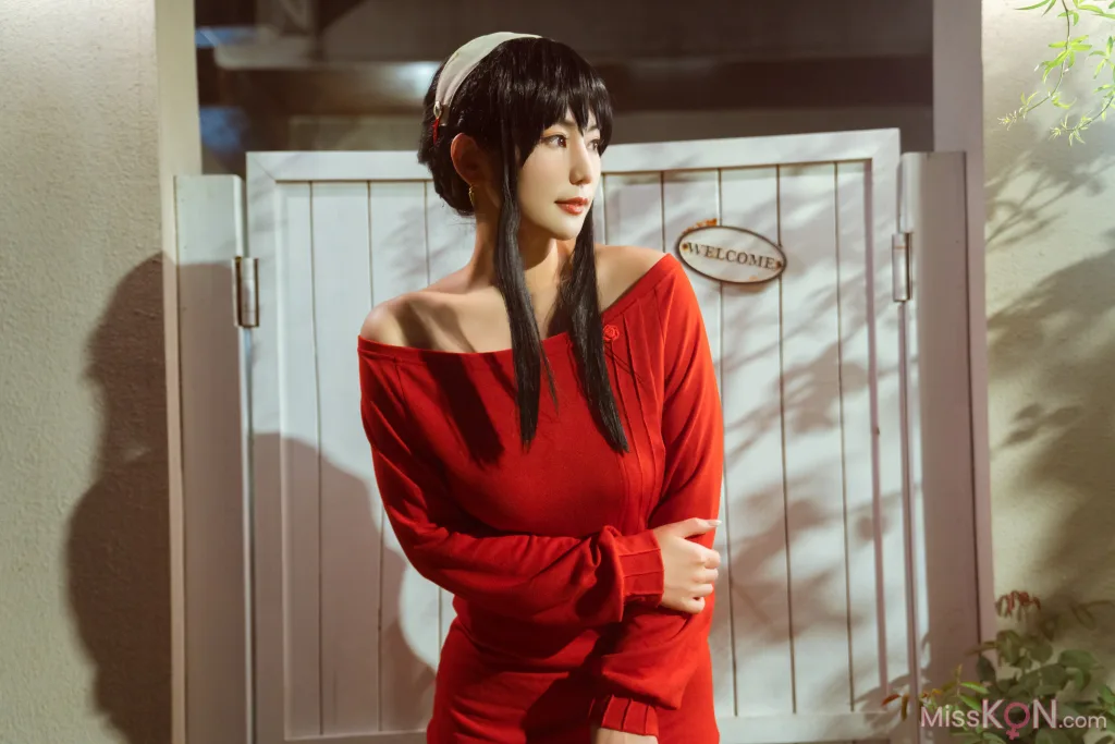 Coser@星澜是澜澜叫澜妹呀: 约尔红毛衣 (76 photos ) 8 Coser@星澜是澜澜叫澜妹呀: 约尔红毛衣 (76 photos ) 8
