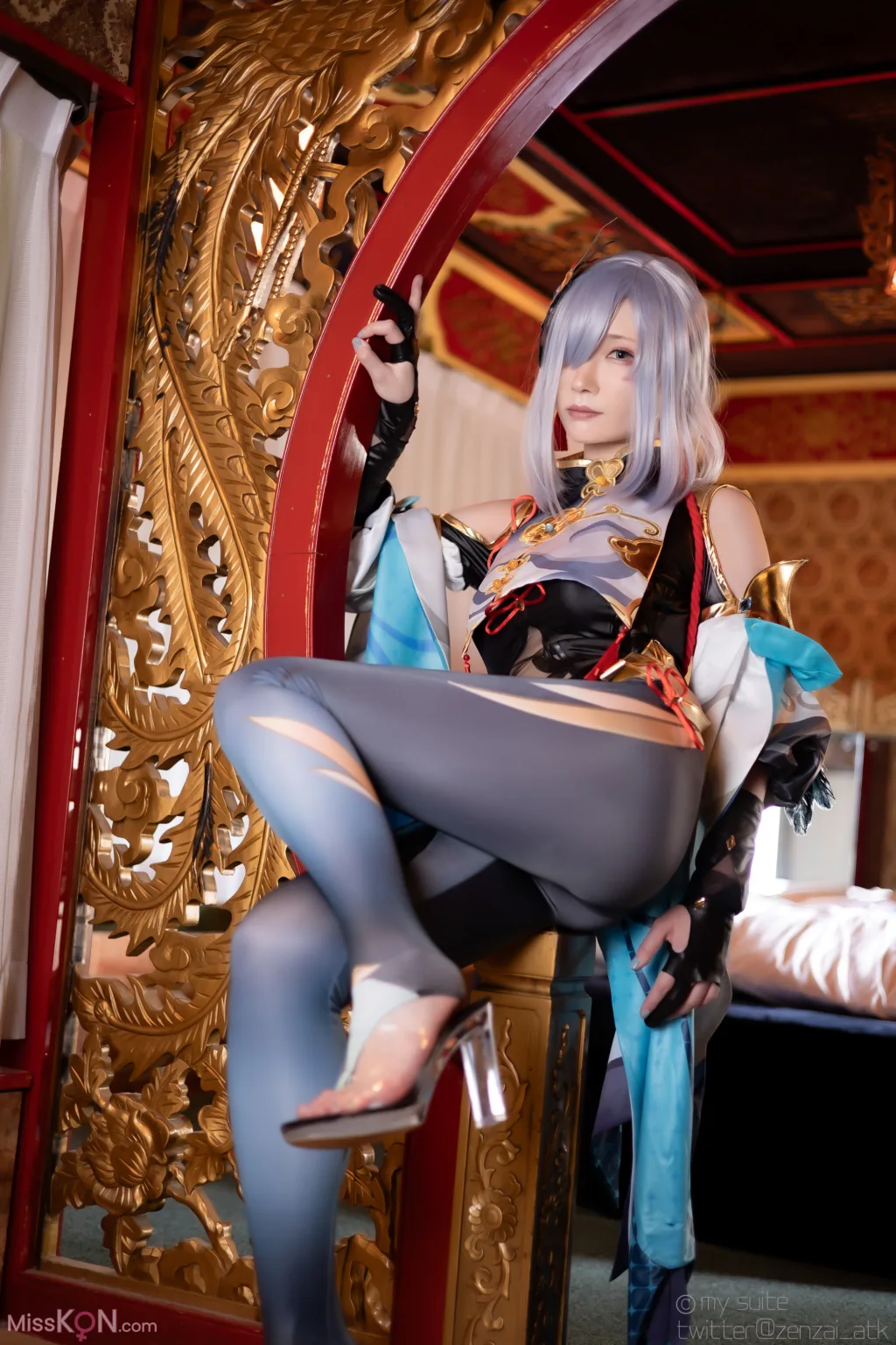 Coser@Atsuki (あつき): Shenhe & Ganyu 原神 申鶴・甘雨ROM (311 photos ) 18 Coser@Atsuki (あつき): Shenhe & Ganyu 原神 申鶴・甘雨ROM (311 photos ) 18