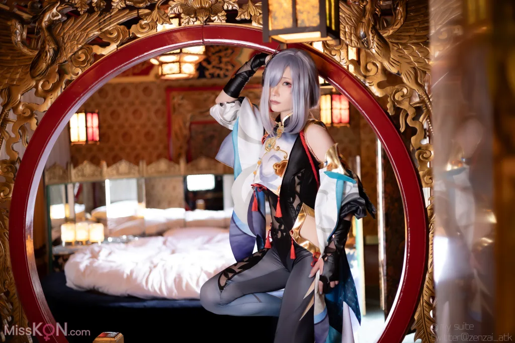 Coser@Atsuki (あつき): Shenhe & Ganyu 原神 申鶴・甘雨ROM (311 photos ) 10 Coser@Atsuki (あつき): Shenhe & Ganyu 原神 申鶴・甘雨ROM (311 photos ) 10