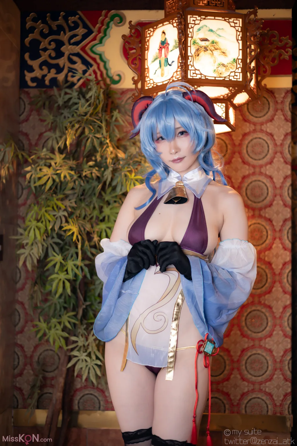 Coser@Atsuki (あつき): Shenhe & Ganyu 原神 申鶴・甘雨ROM (311 photos ) 