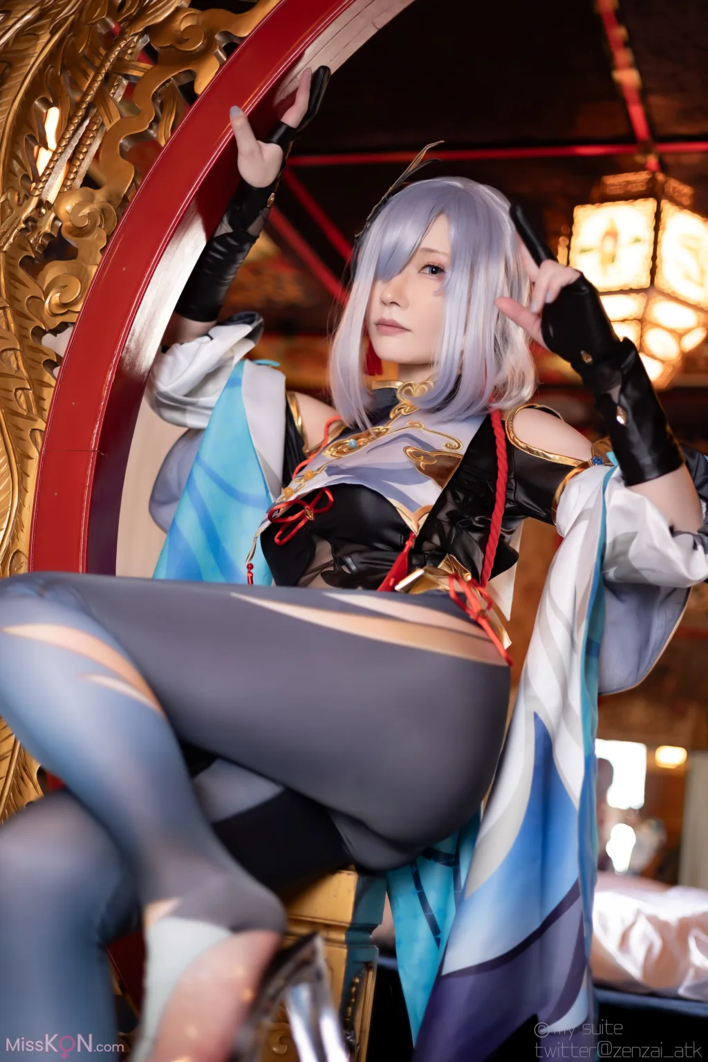 Coser@Atsuki (あつき): Shenhe & Ganyu 原神 申鶴・甘雨ROM (311 photos ) 19 Coser@Atsuki (あつき): Shenhe & Ganyu 原神 申鶴・甘雨ROM (311 photos ) 19