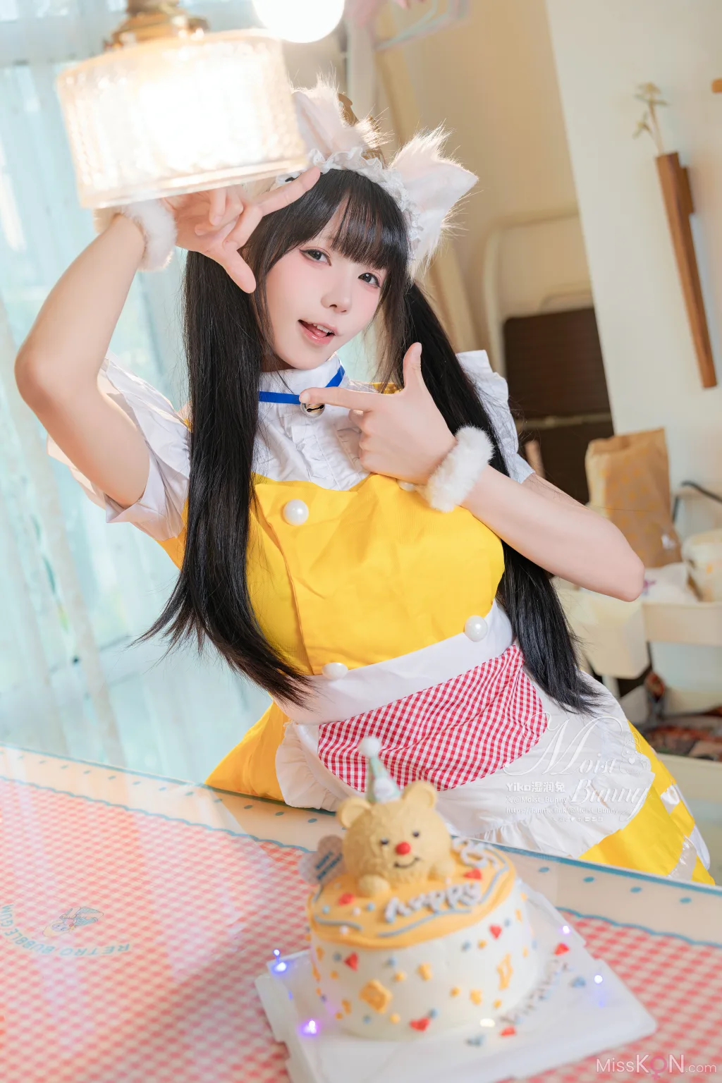 Coser@黏黏团子兔: 12月作品 诞生日限定『 兔子味蛋糕 』 (108 photos ) 
