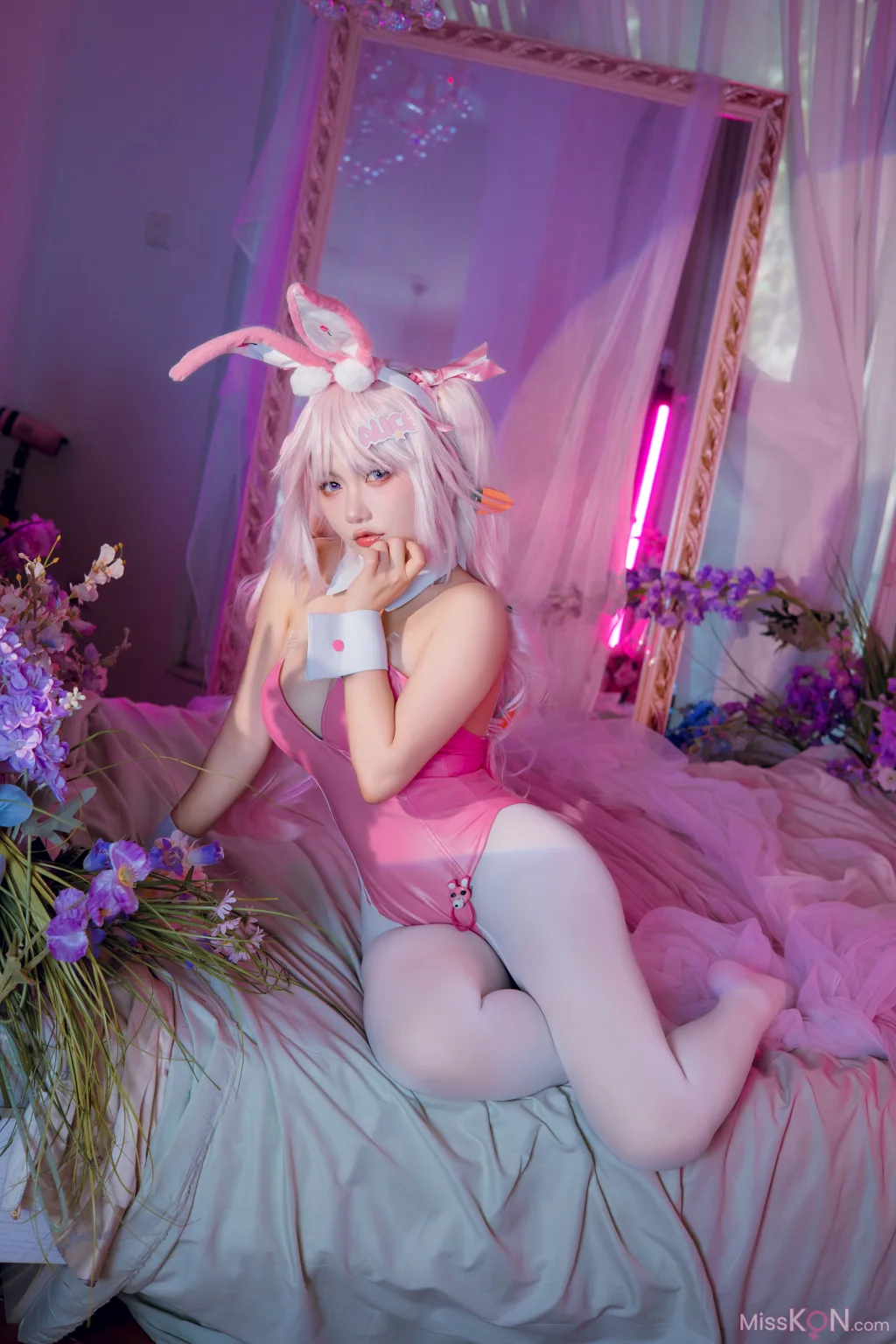 Coser@是一只熊仔吗: Nikke爱丽丝兔女郎 (50 photos)