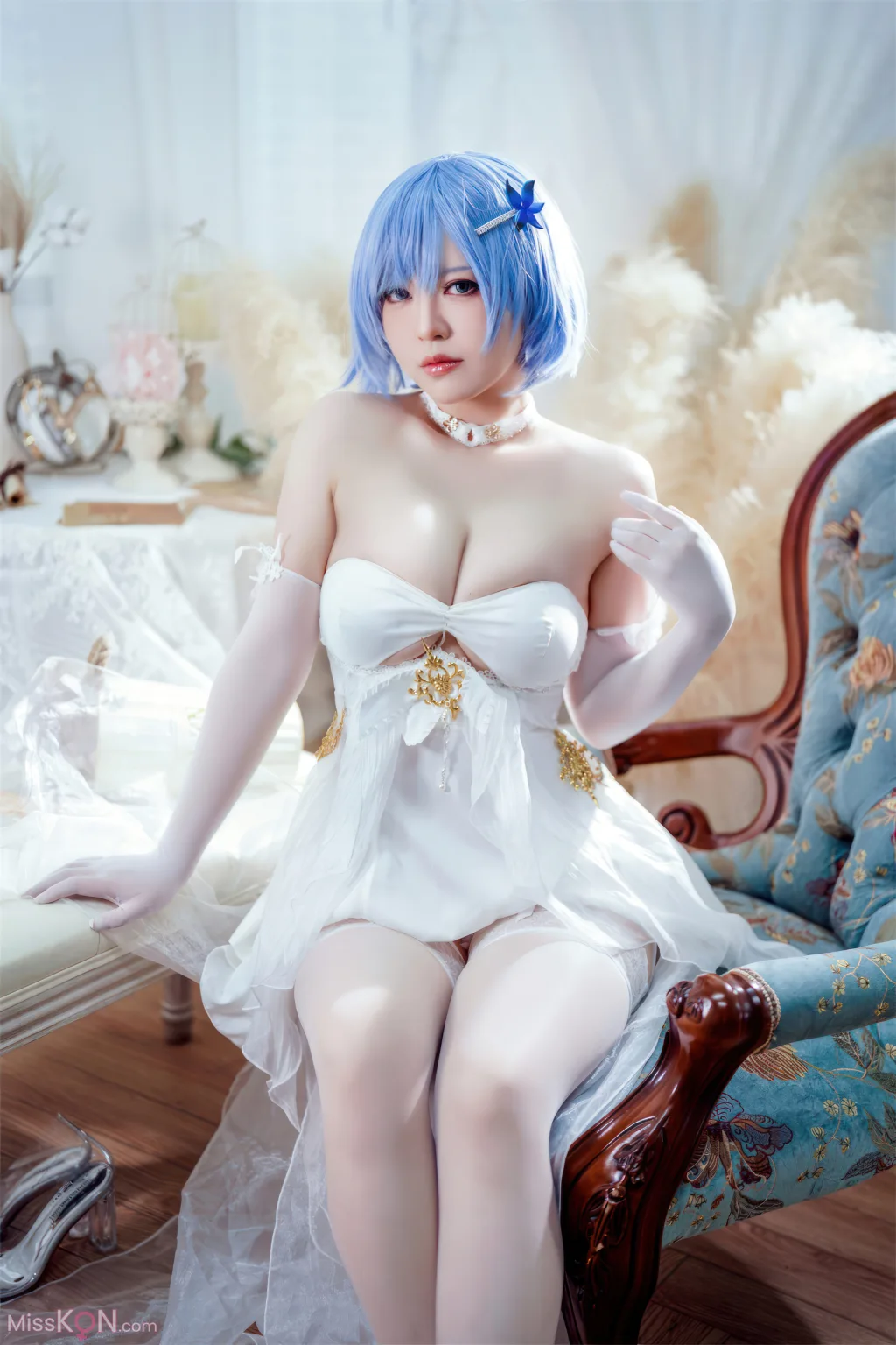 Coser@半半子: 碧蓝航线 恰巴耶夫 白骑兵的旋律 礼服 (64 photos + 2 videos)
