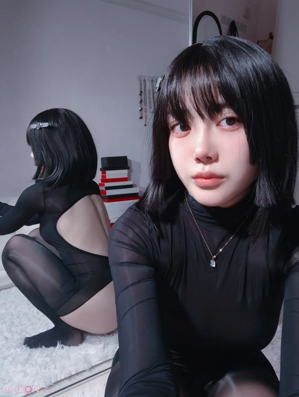Coser@高桥千凛: 油光连体黑丝 (54 photos + 5 videos) 5 Coser@高桥千凛: 油光连体黑丝 (54 photos + 5 videos) 5