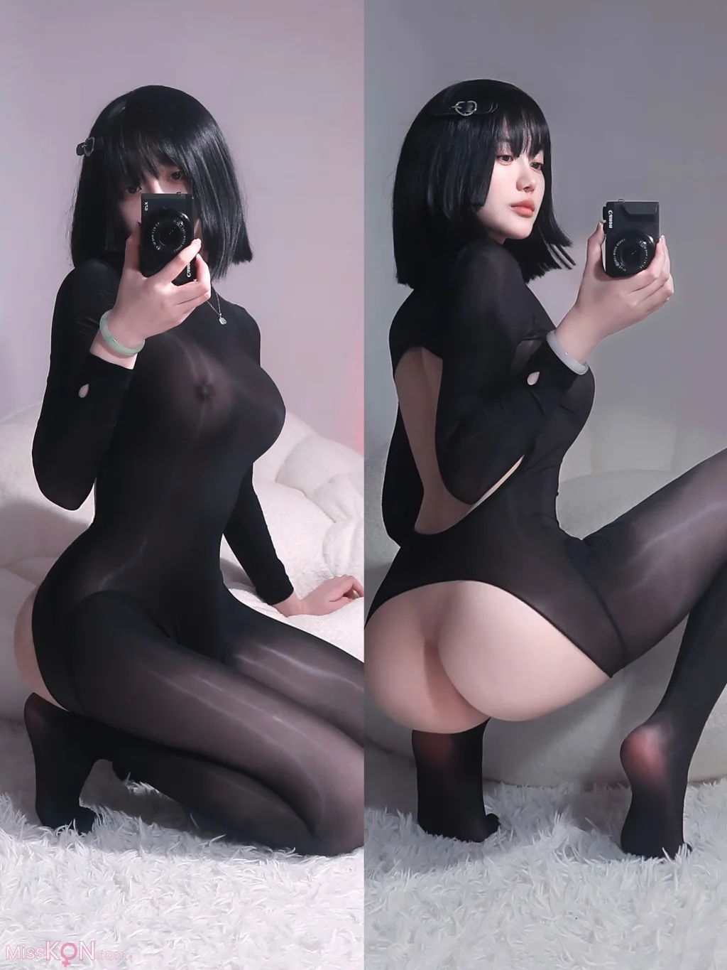 Coser@高桥千凛: 油光连体黑丝 (54 photos + 5 videos) 13 Coser@高桥千凛: 油光连体黑丝 (54 photos + 5 videos) 13