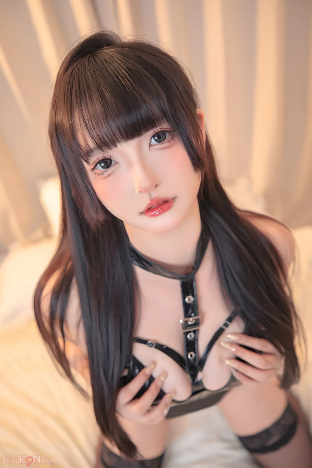 Coser@神楽坂真冬: 魅魔学妹 (75 photos + 2 videos)