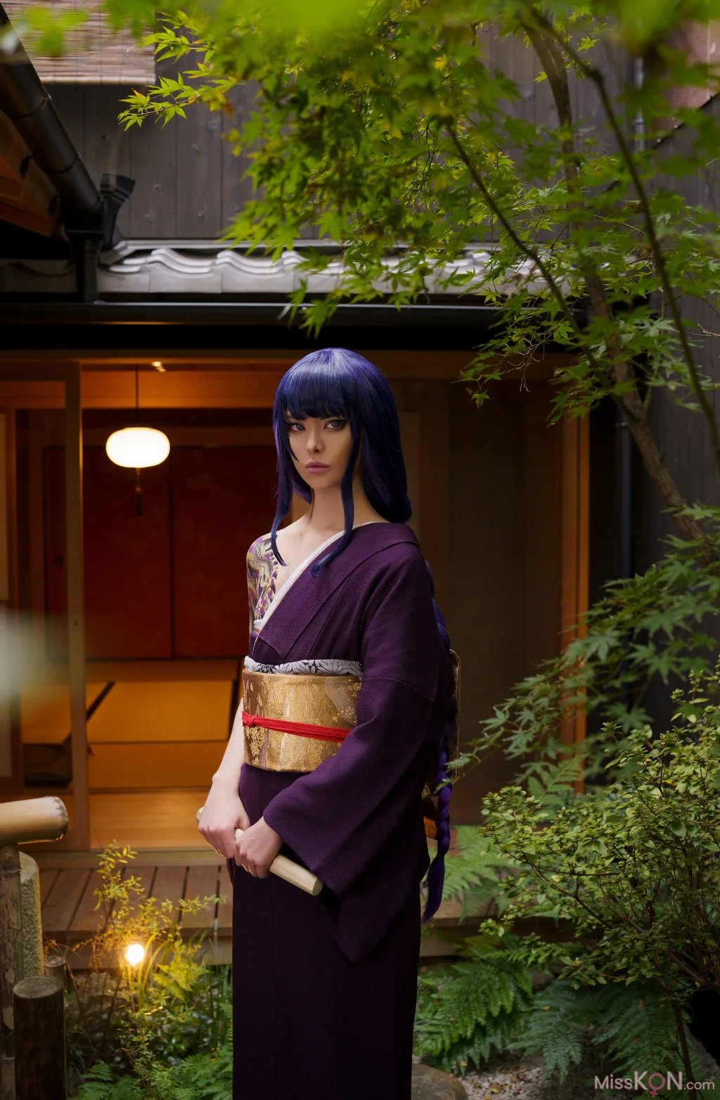 Coser@Vinnegal: Raiden Shogun Kimono (48 photos)