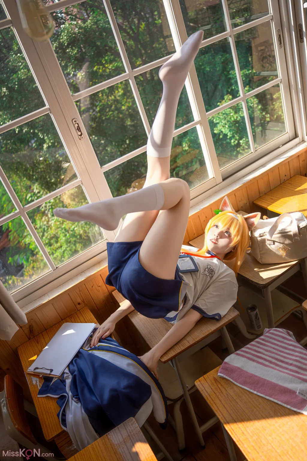 Coser@纸悦Etsu_ko: 玛丽体操服 (64 photos)