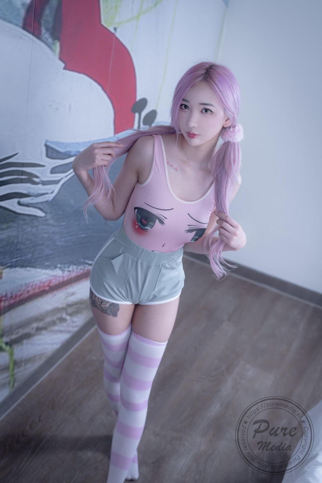 Pure Media Vol.251: Jia (지아) - Everything is Pinky Day (133 photos) 6 Pure Media Vol.251: Jia (지아) - Everything is Pinky Day (133 photos) 6
