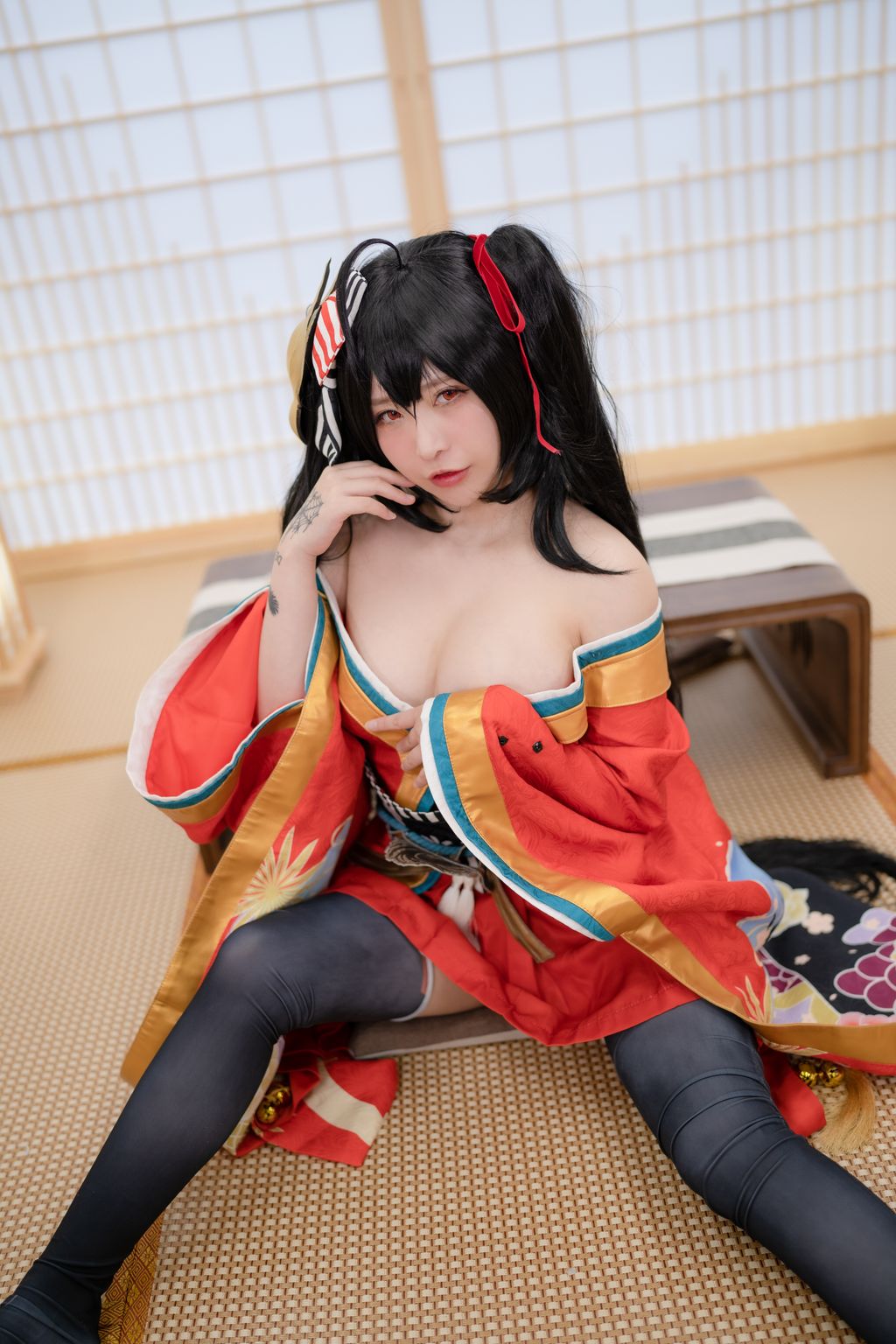 Yuna (유나): Vol.8 AzurLane IJN Taihou (85 photos)