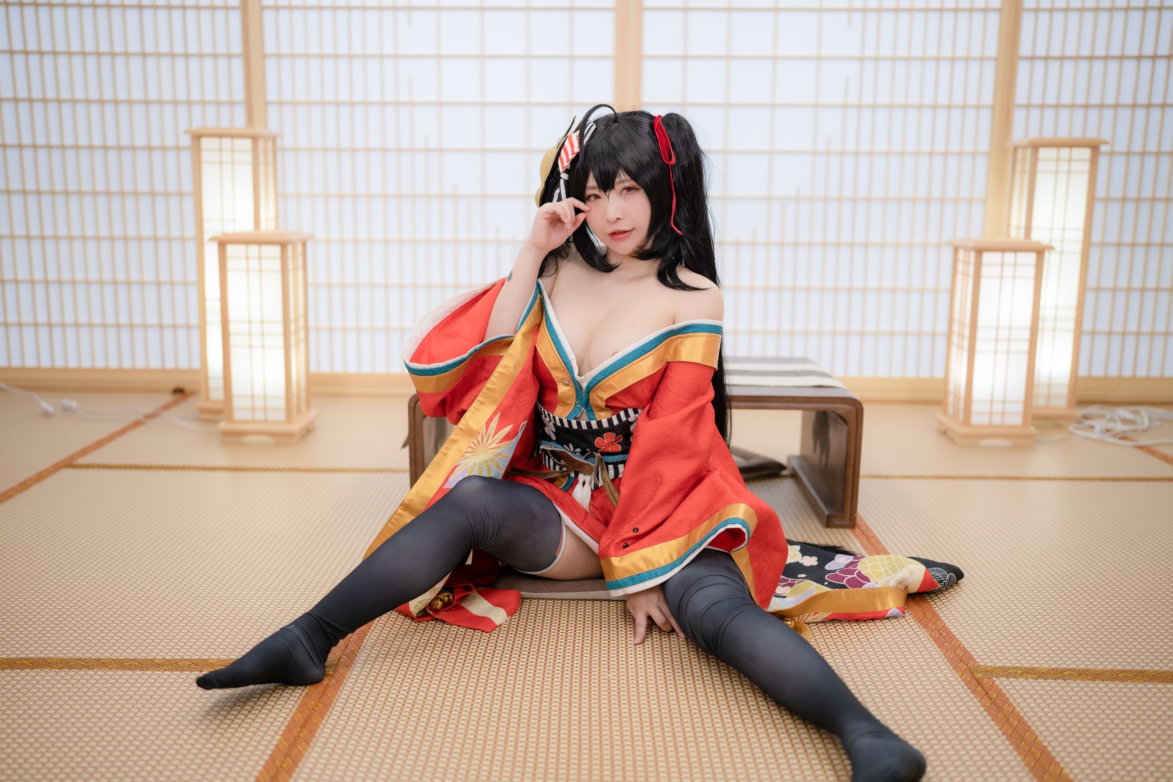 Yuna (유나): Vol.8 AzurLane IJN Taihou (85 photos)