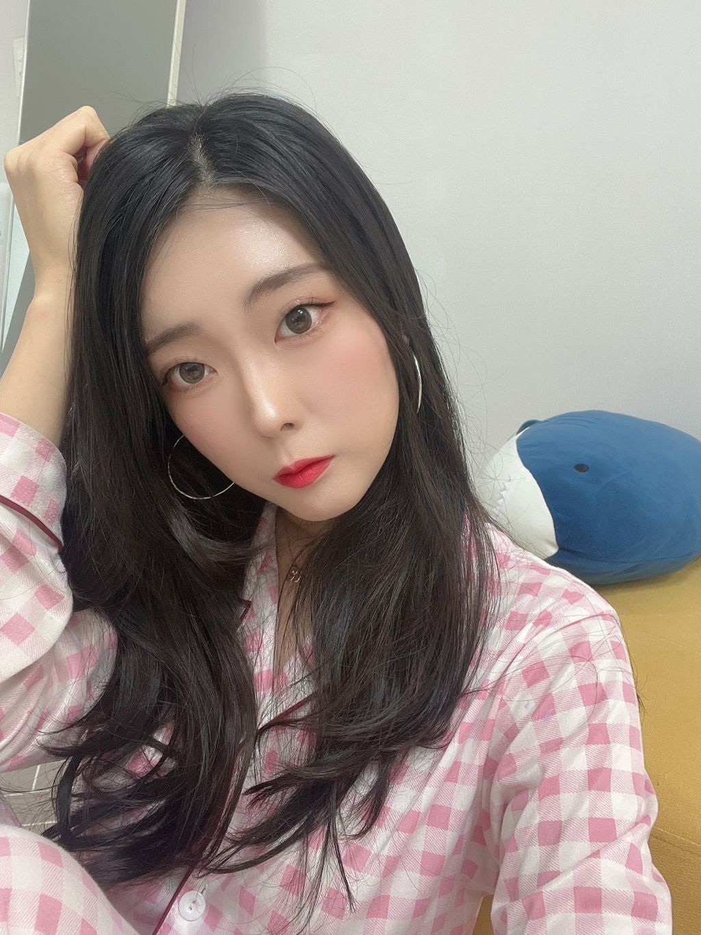 Moon Night Snap - Mona (모나): Pajama Mona (27 photos )