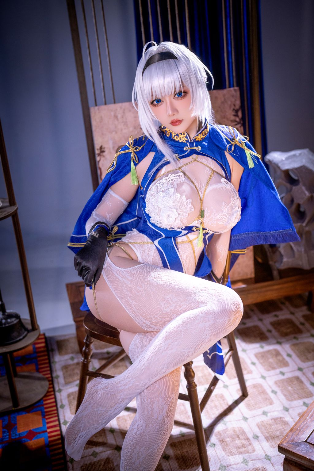 Coser@星之迟迟Hoshilily: 碧蓝航线 夜明珍珠号+信浓+美因茨+大凤 (162 photos) 17 Coser@星之迟迟Hoshilily: 碧蓝航线 夜明珍珠号+信浓+美因茨+大凤 (162 photos) 17