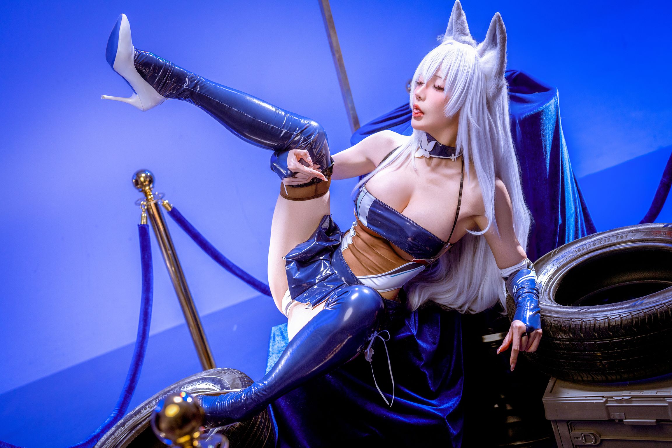 Coser@星之迟迟Hoshilily: 碧蓝航线 夜明珍珠号+信浓+美因茨+大凤 (162 photos) 18 Coser@星之迟迟Hoshilily: 碧蓝航线 夜明珍珠号+信浓+美因茨+大凤 (162 photos) 18