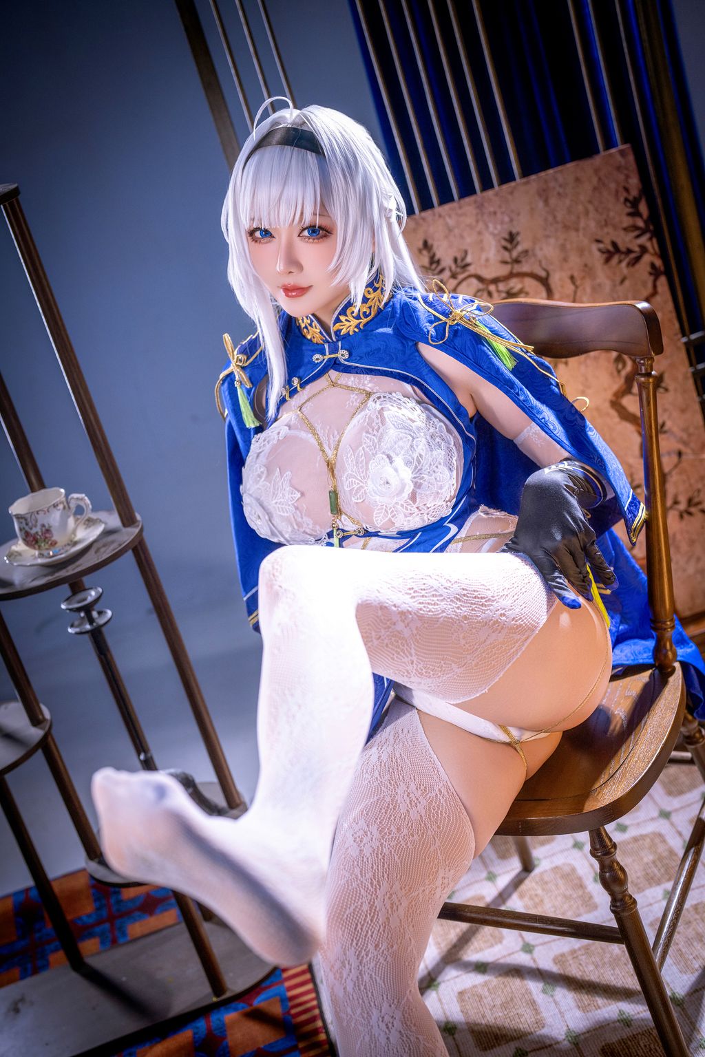 Coser@星之迟迟Hoshilily: 碧蓝航线 夜明珍珠号+信浓+美因茨+大凤 (162 photos) 19 Coser@星之迟迟Hoshilily: 碧蓝航线 夜明珍珠号+信浓+美因茨+大凤 (162 photos) 19