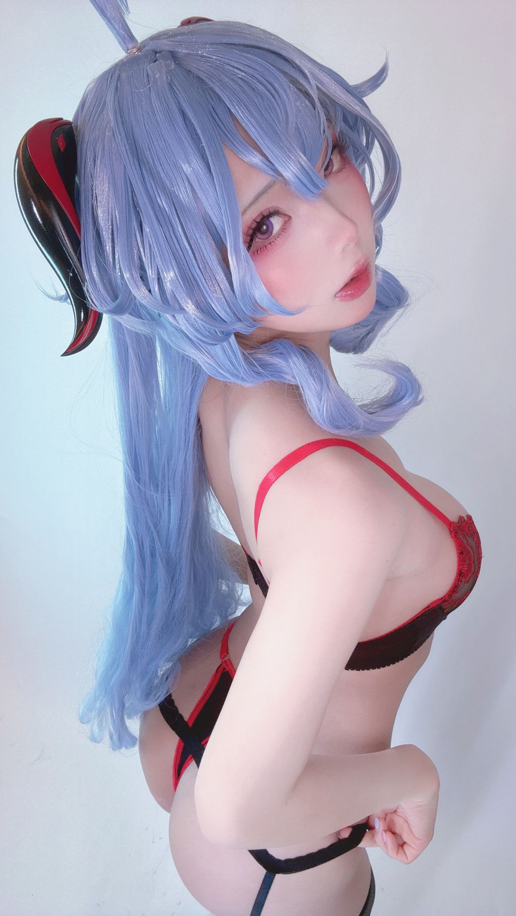 Coser@chuchu: #015 原神 甘雨 のえちえちくじ (133 photos + 2 videos)