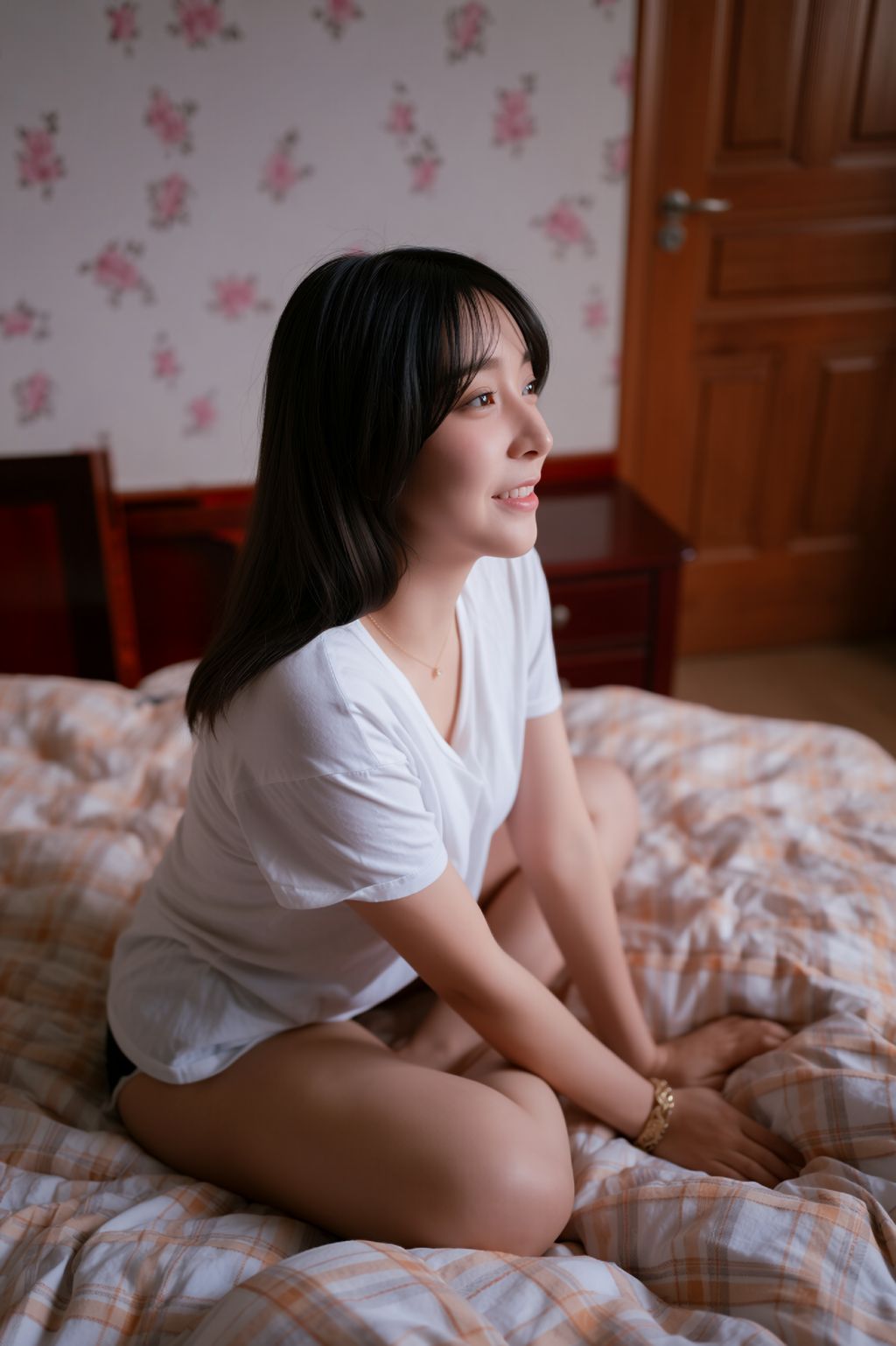 [AI Enhanced] [Acute] Miyu (미유리): Between The Sheets (57 photos)