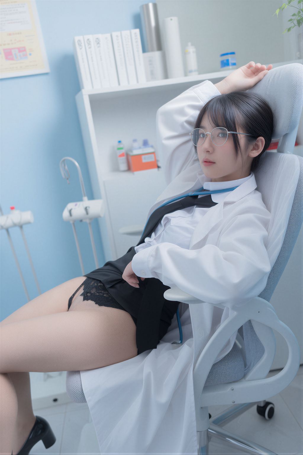 [AI Enhanced] Yeha (예하): School Nurse (126 photos)