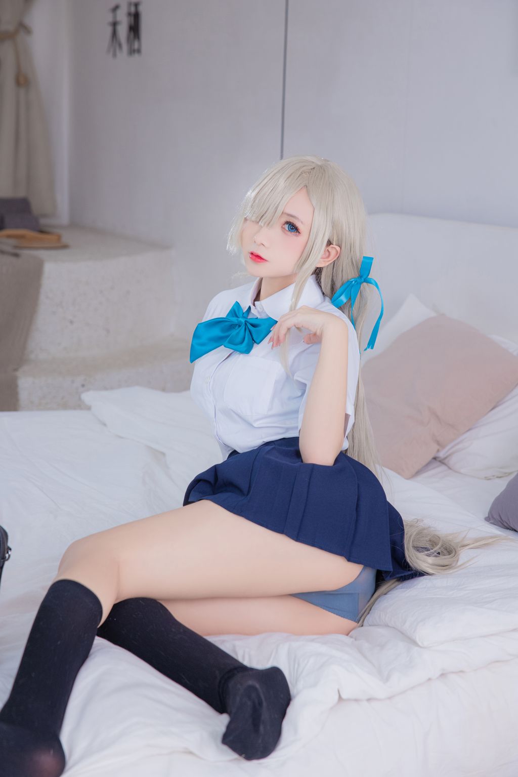 Coser@日奈娇: 碧蓝档案 明日奈 (60 photos)