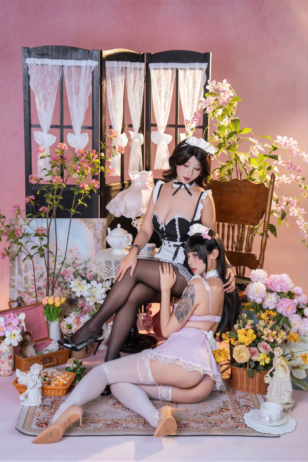 Coser@奈汐酱nice & 云溪溪 (Yunx1x1) & 奶桃: 侍花礼 (100 photos + 1 video) 2 Coser@奈汐酱nice & 云溪溪 (Yunx1x1) & 奶桃: 侍花礼 (100 photos + 1 video) 2