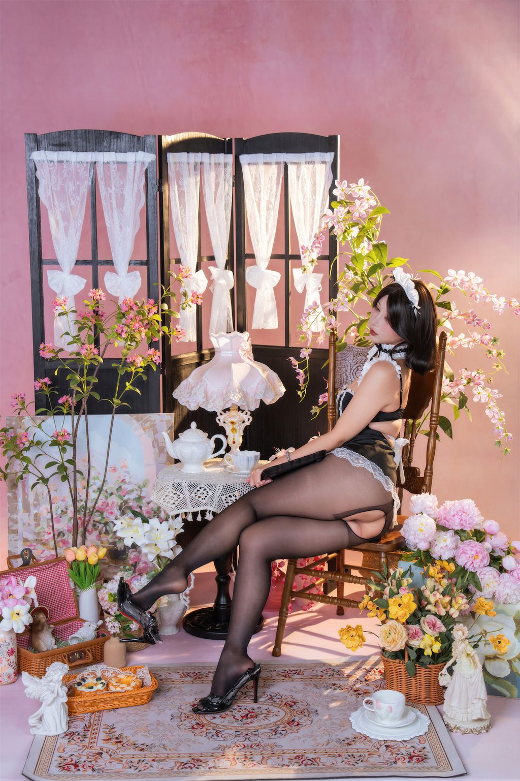 Coser@奈汐酱nice & 云溪溪 (Yunx1x1) & 奶桃: 侍花礼 (100 photos + 1 video) 16 Coser@奈汐酱nice & 云溪溪 (Yunx1x1) & 奶桃: 侍花礼 (100 photos + 1 video) 16