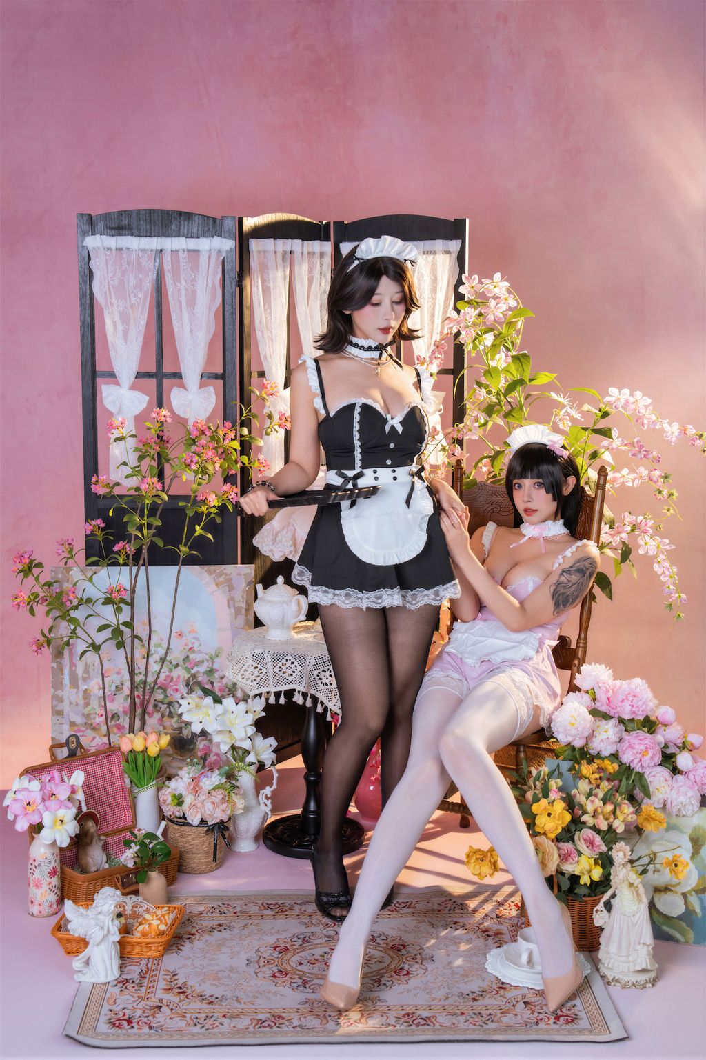 Coser@奈汐酱nice & 云溪溪 (Yunx1x1) & 奶桃: 侍花礼 (100 photos + 1 video) 13 Coser@奈汐酱nice & 云溪溪 (Yunx1x1) & 奶桃: 侍花礼 (100 photos + 1 video) 13