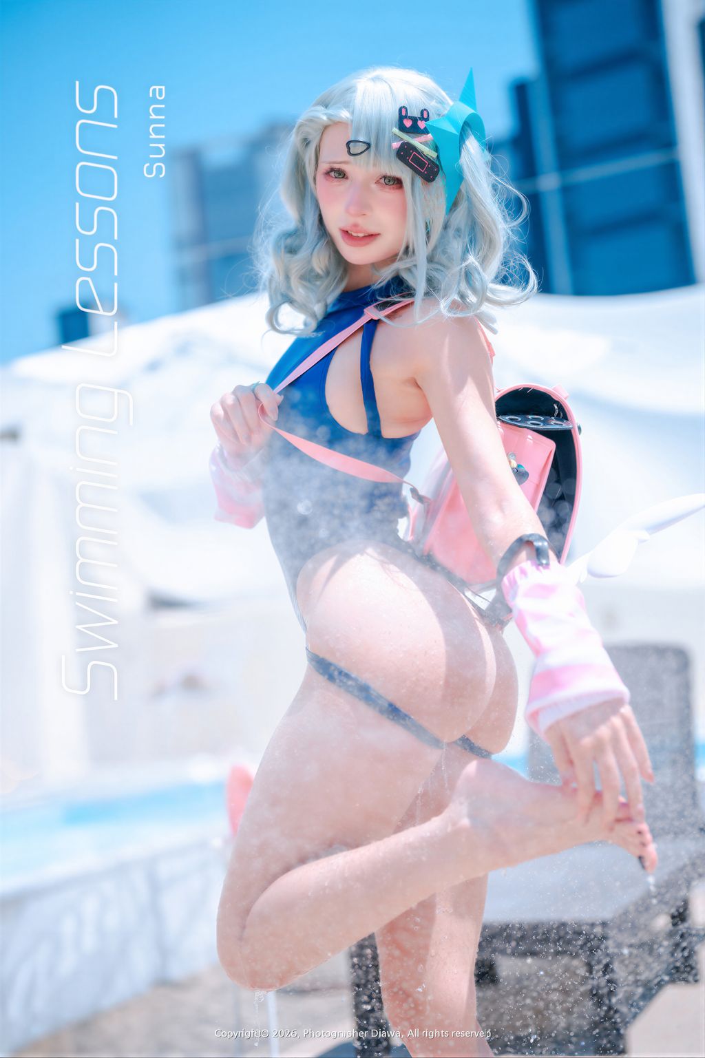 [AI Enhanced] DJAWA Photo: Luniie (루니) – Swimming Lessons Sunna (124 photos)