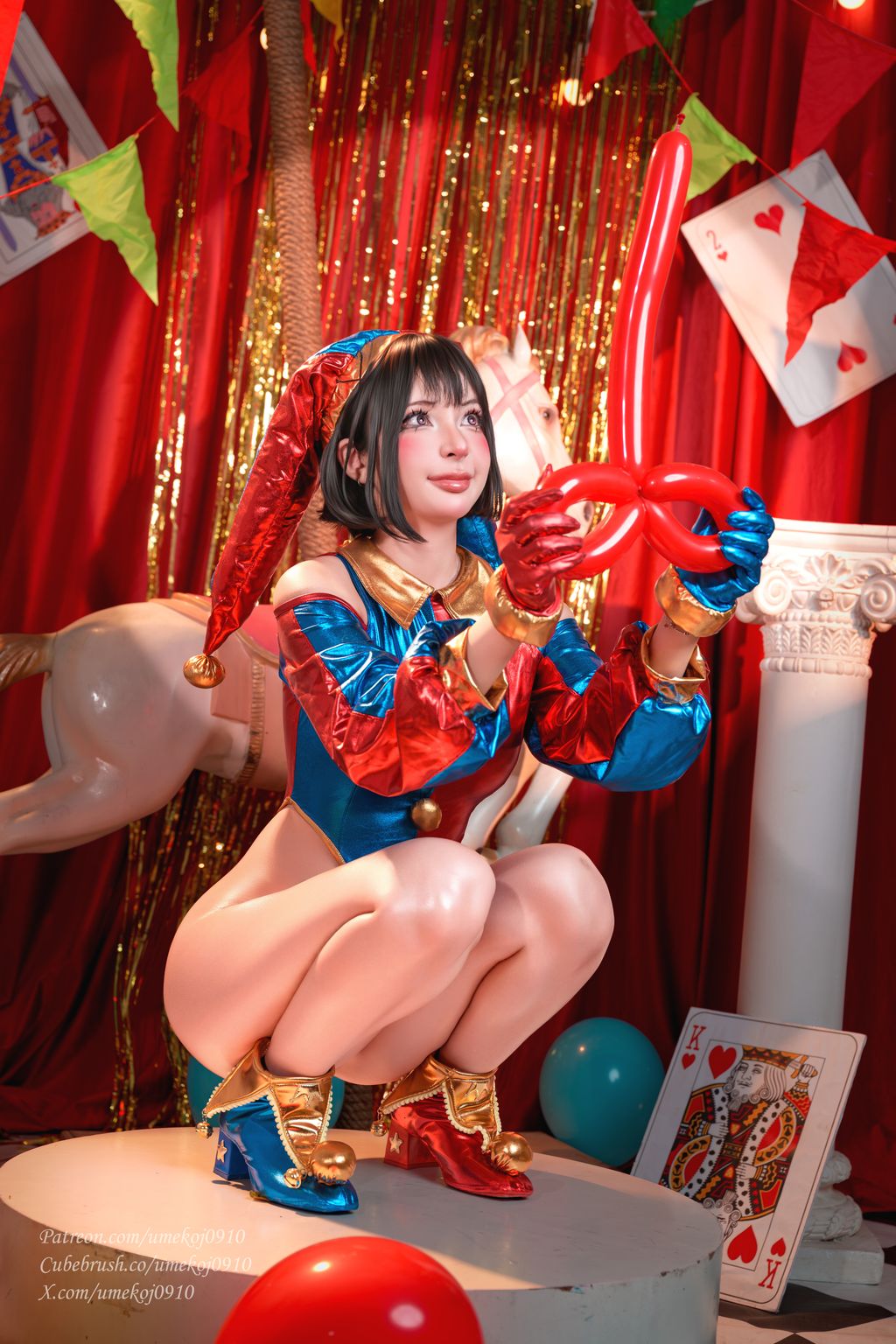 Coser@UmekoJ: Pomni with (168 photos + 17 videos)