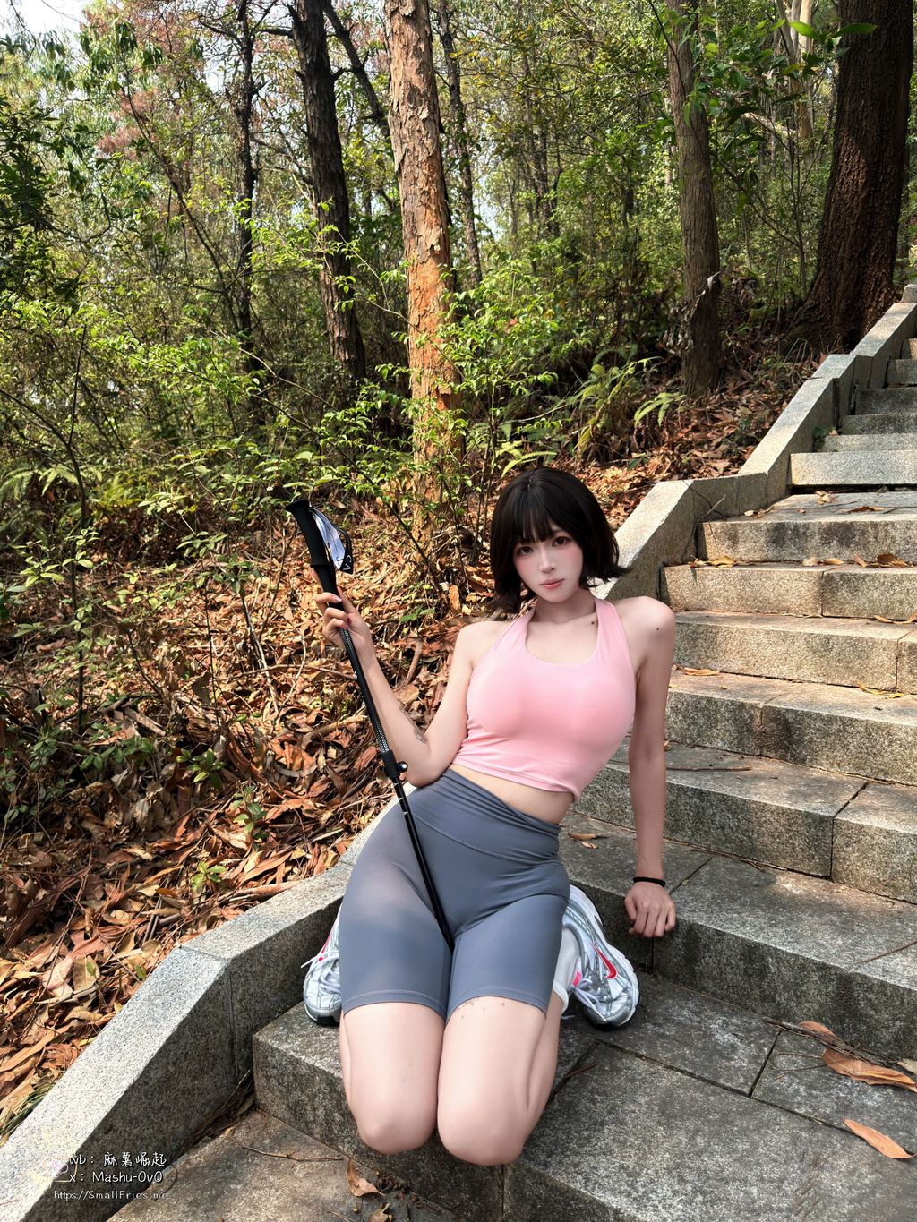 Coser@麻薯好吃: 女友的登山日记 (+S) (114 photos + 1 video) 9 Coser@麻薯好吃: 女友的登山日记 (+S) (114 photos + 1 video) 9