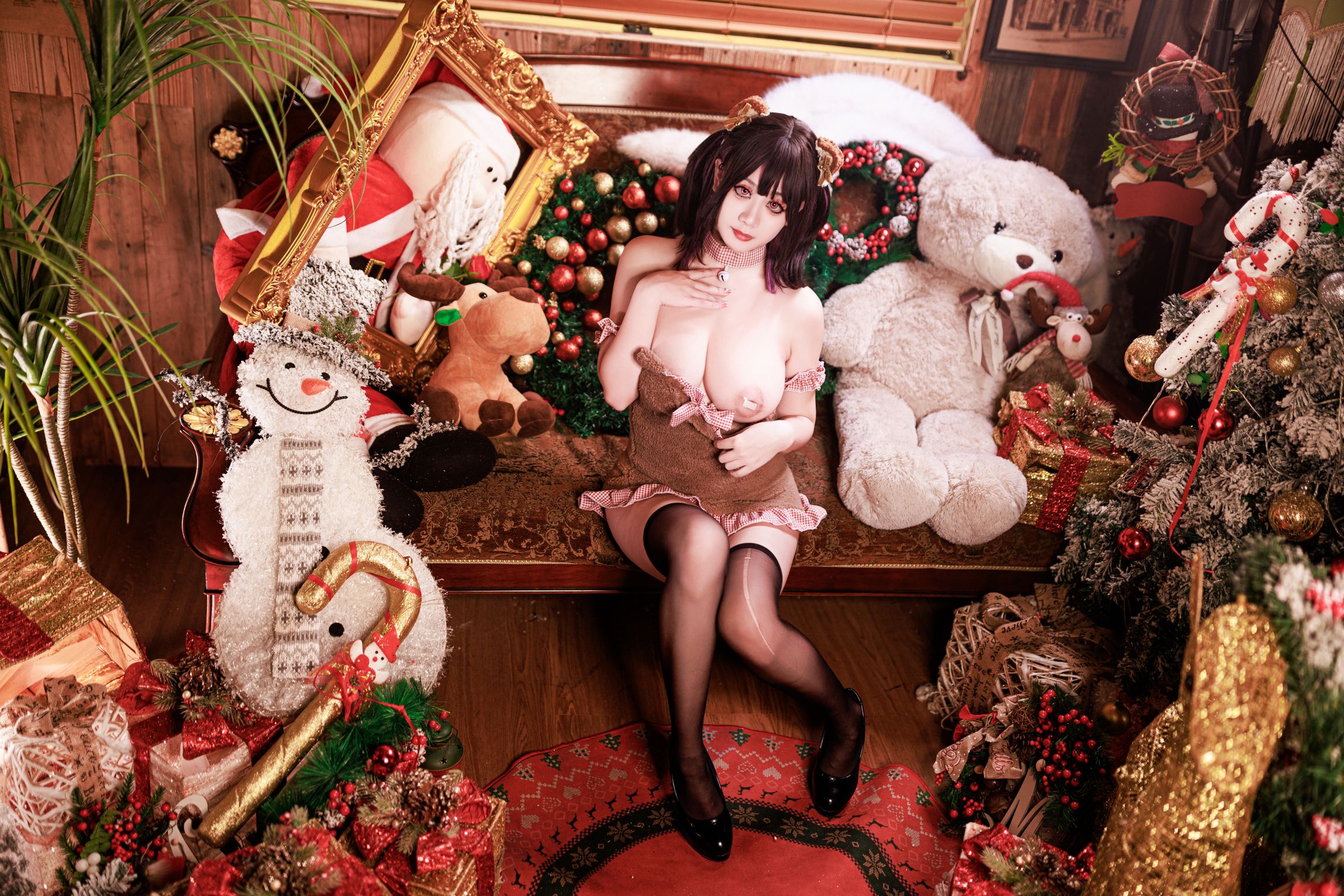 Coser@阿雪雪: 圣诞百合 (76 photos)