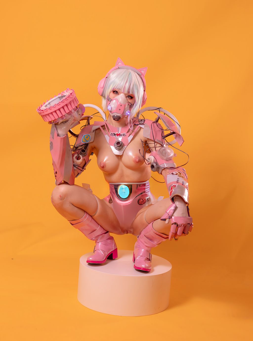 Coser@钛合金TiTi: 赛博粉杀手 (87 photos) 5 Coser@钛合金TiTi: 赛博粉杀手 (87 photos) 5