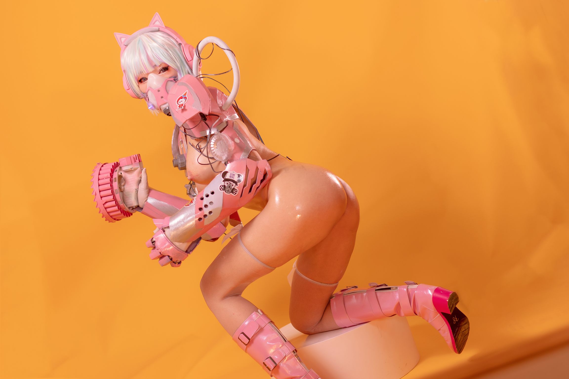 Coser@钛合金TiTi: 赛博粉杀手 (87 photos) 13 Coser@钛合金TiTi: 赛博粉杀手 (87 photos) 13