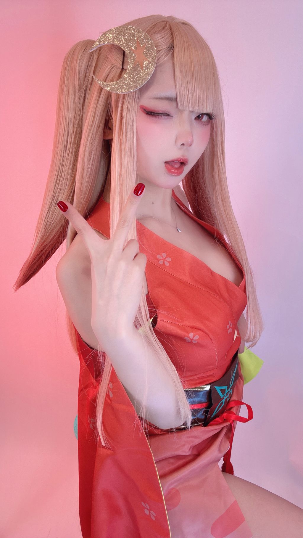 Coser@chuchu: (なごみ亭ちゅちゅ) かぐやちゃんのふえらLIVE配信 (143 photos + 2 videos)