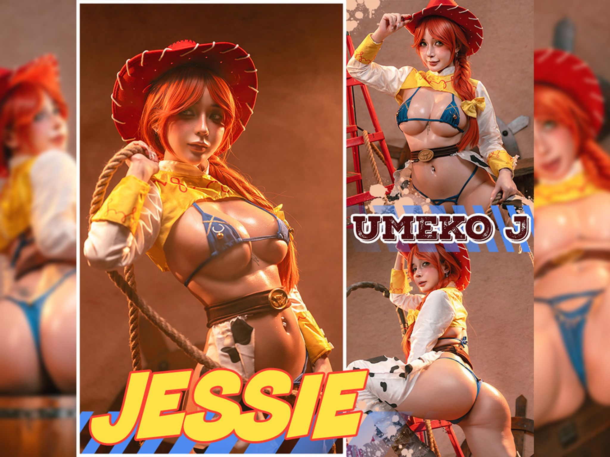 Coser@UmekoJ: Jessie (107 photos + 15 videos)