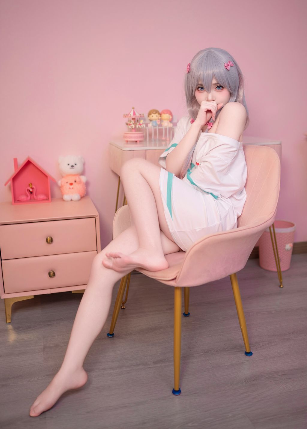 Coser@Bangni邦尼: 情色漫画老师 和泉纱雾 (87 photos + 7 videos)