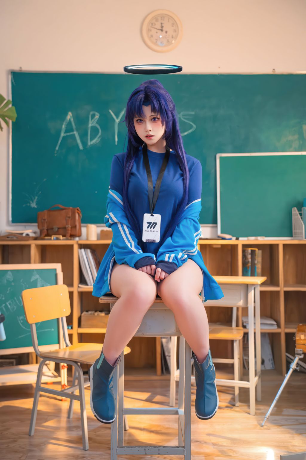 Coser@呙呙: 蔚蓝档案 早濑优香 (58 photos)