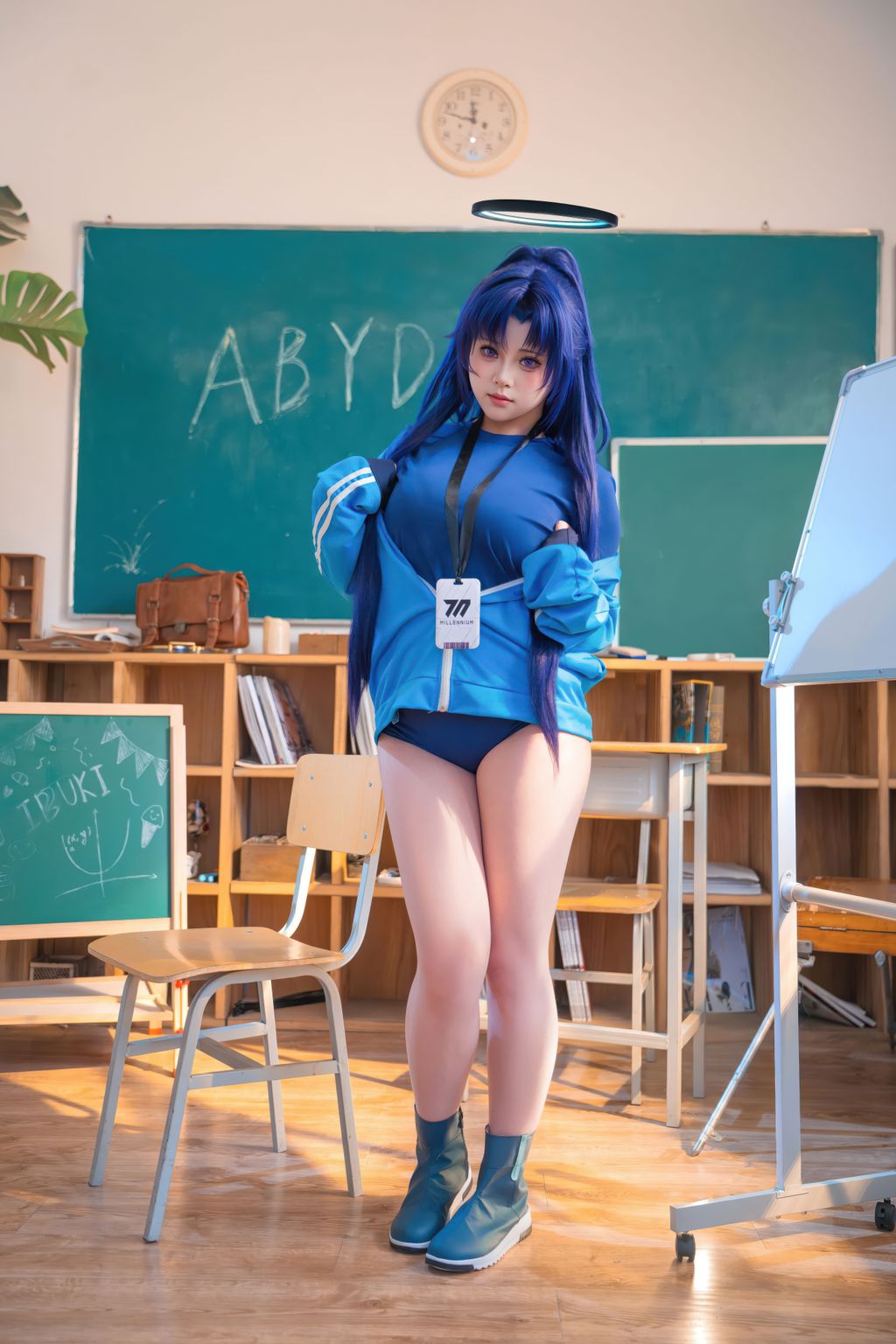 Coser@呙呙: 蔚蓝档案 早濑优香 (58 photos)