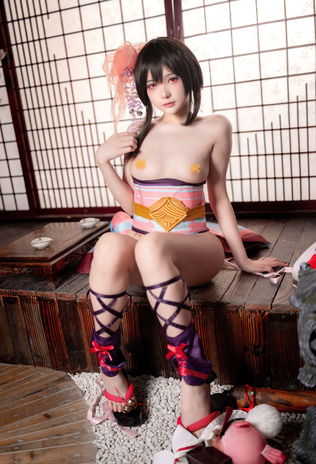 Coser@核酸酱: X高颜值白虎网红福利姬 全尺度COS (90 photos + 1 video) 11 Coser@核酸酱: X高颜值白虎网红福利姬 全尺度COS (90 photos + 1 video) 11