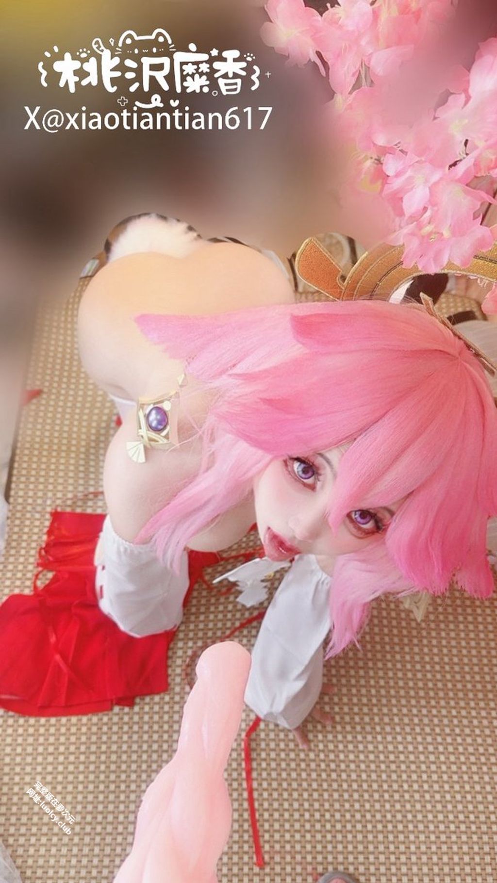 Coser@香草奶喵: 双尾白虎萝莉户外露出 (257 photos + 332 videos) 1 Coser@香草奶喵: 双尾白虎萝莉户外露出 (257 photos + 332 videos) 1