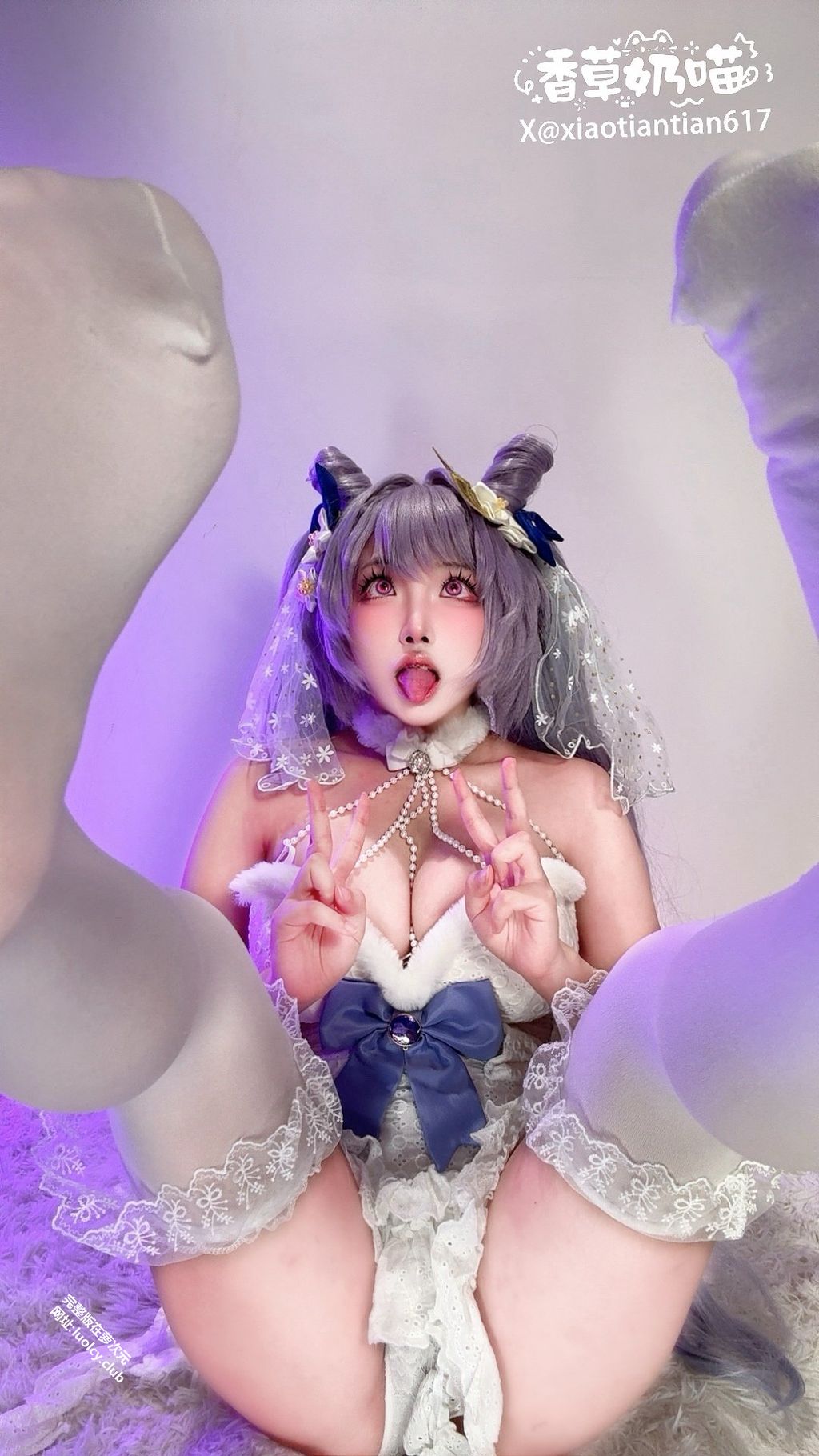 Coser@香草奶喵: 双尾白虎萝莉户外露出 (257 photos + 332 videos) 2 Coser@香草奶喵: 双尾白虎萝莉户外露出 (257 photos + 332 videos) 2