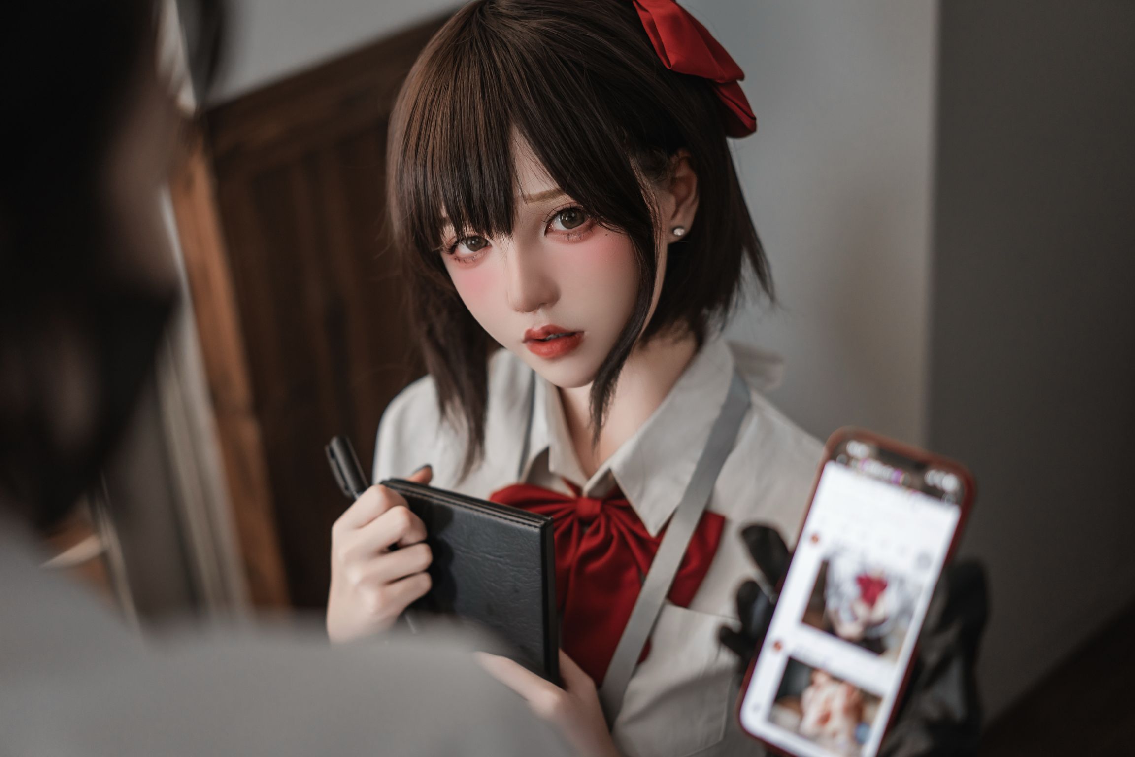 Coser@阿薰kaOri: 堕落学院 (156 photos + 14 videos)