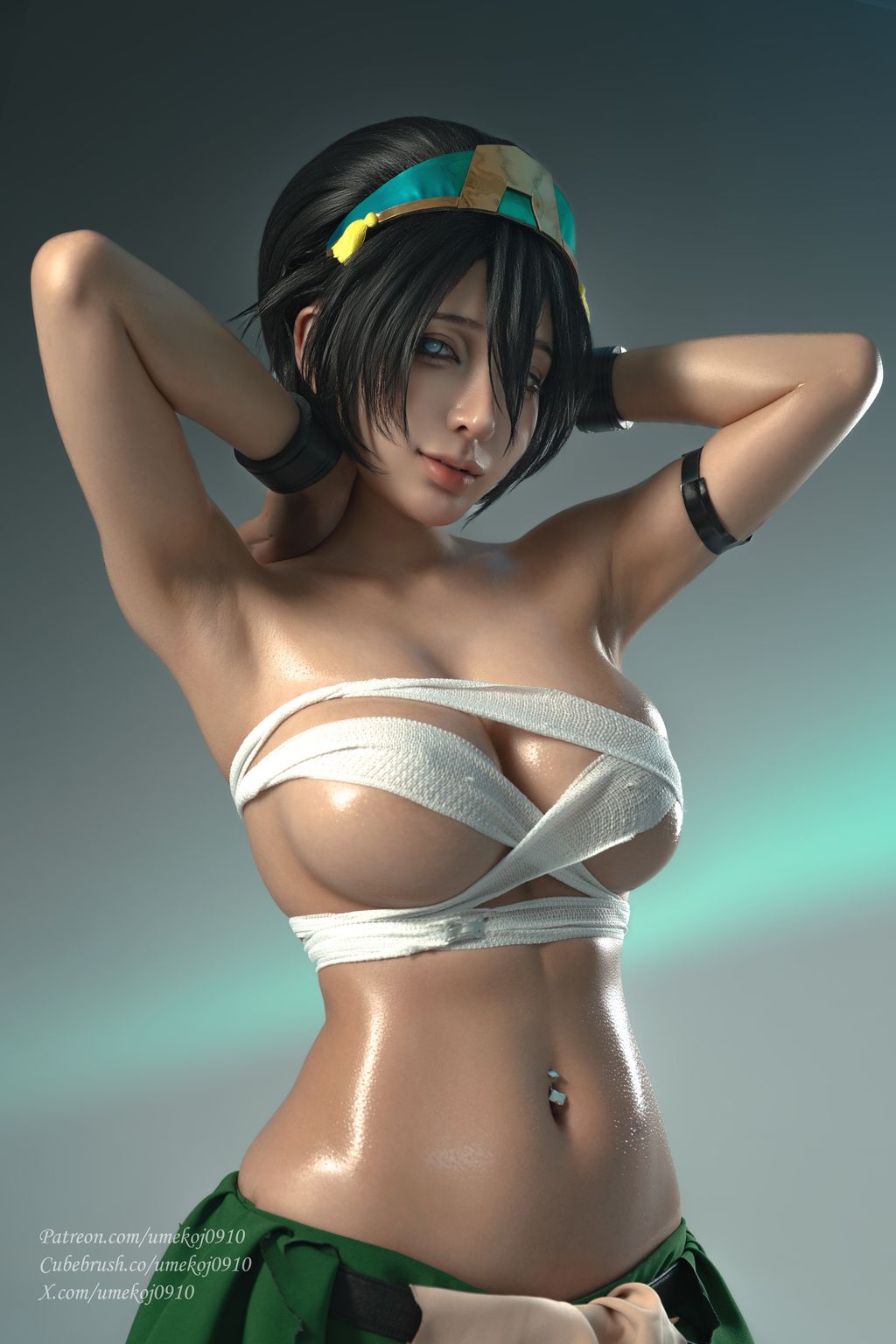Coser@UmekoJ: Toph (88 photos + 9 videos)