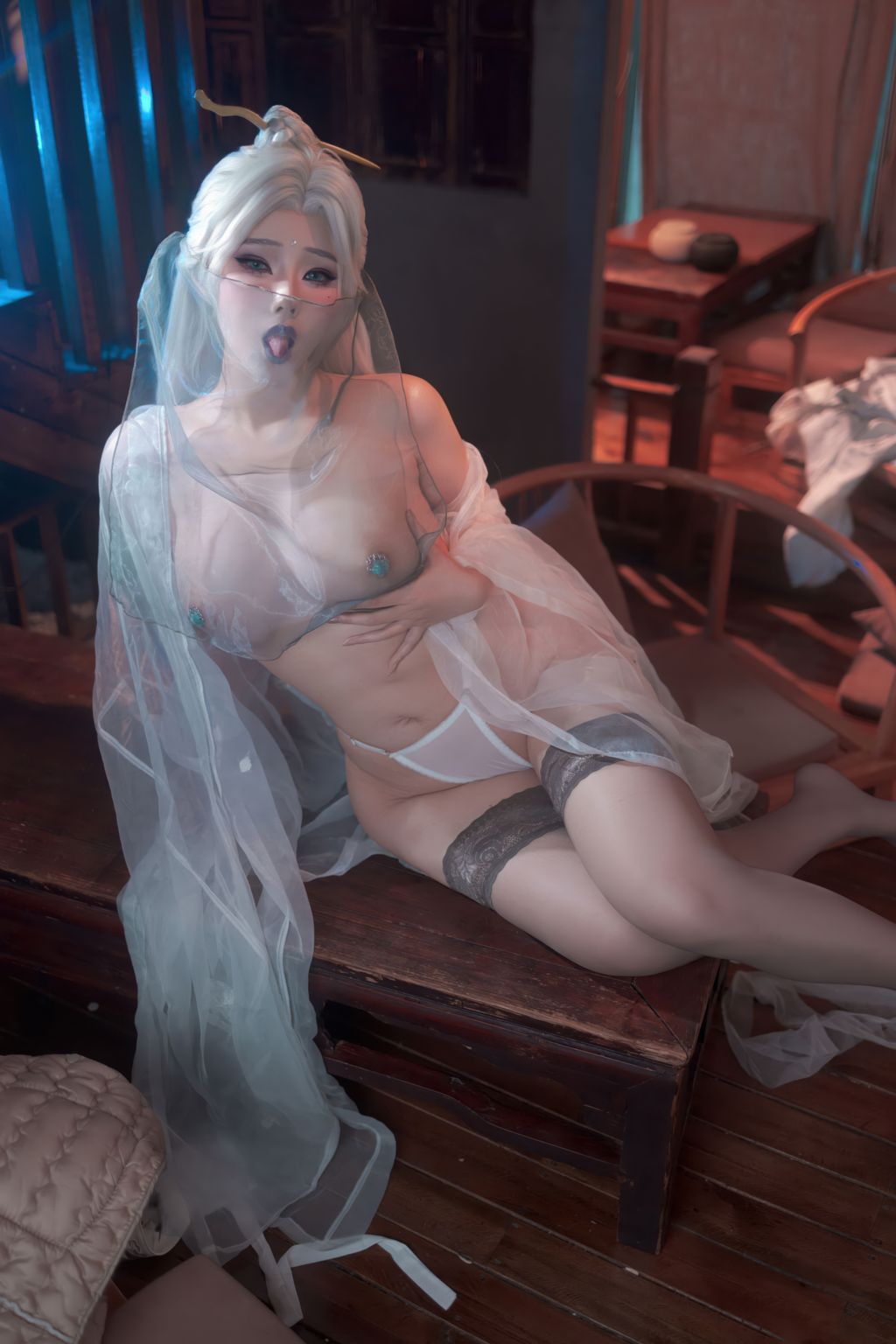 Coser@钛合金TiTi: 剑仙师尊 (105 photos + 1 video) 2 Coser@钛合金TiTi: 剑仙师尊 (105 photos + 1 video) 2
