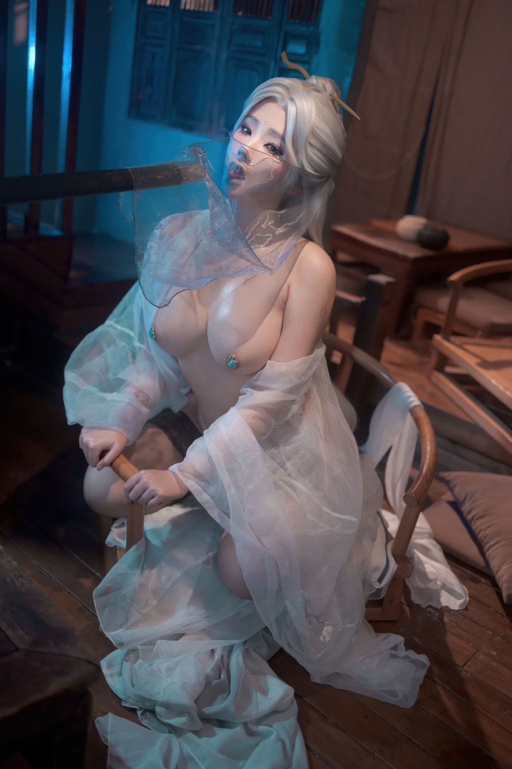 Coser@钛合金TiTi: 剑仙师尊 (105 photos + 1 video) 3 Coser@钛合金TiTi: 剑仙师尊 (105 photos + 1 video) 3