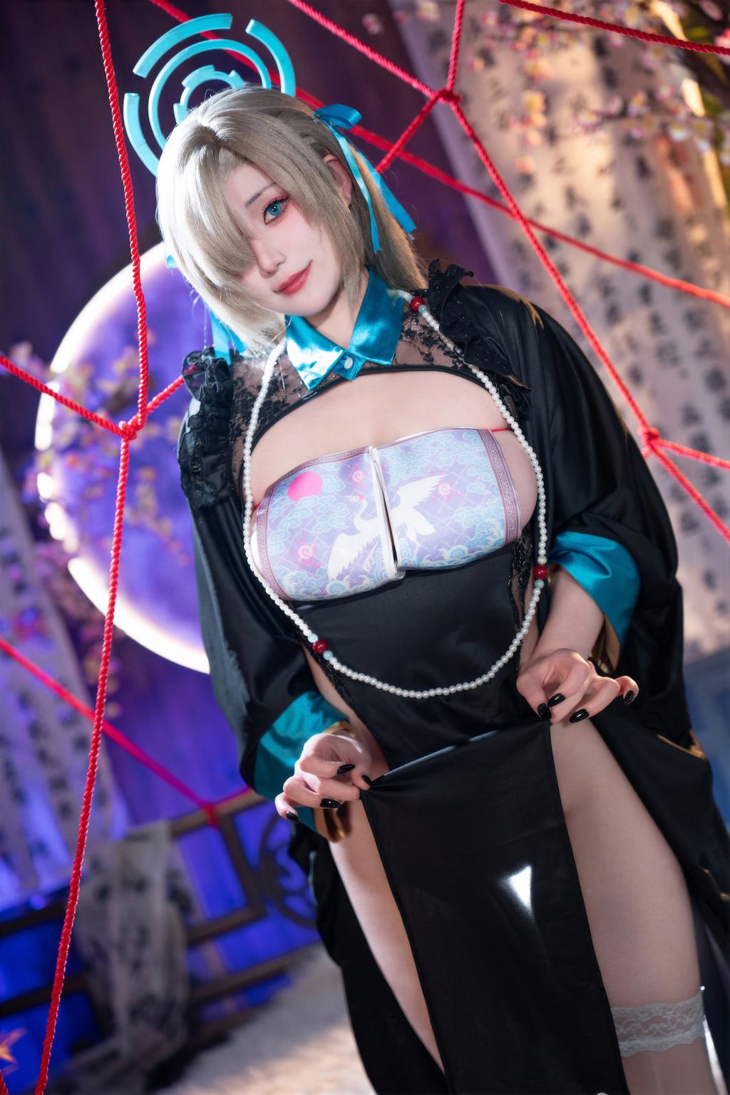 Coser@星澜是澜澜叫澜妹呀: 蔚蓝档案 一之濑明日奈 僵尸娘 (80 photos + 2 videos)