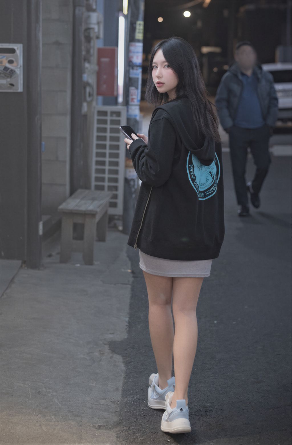 [AI Enhanced] X-LEVEL Yeha (예하) Vol.72: Stalker in the Dark (53 photos)