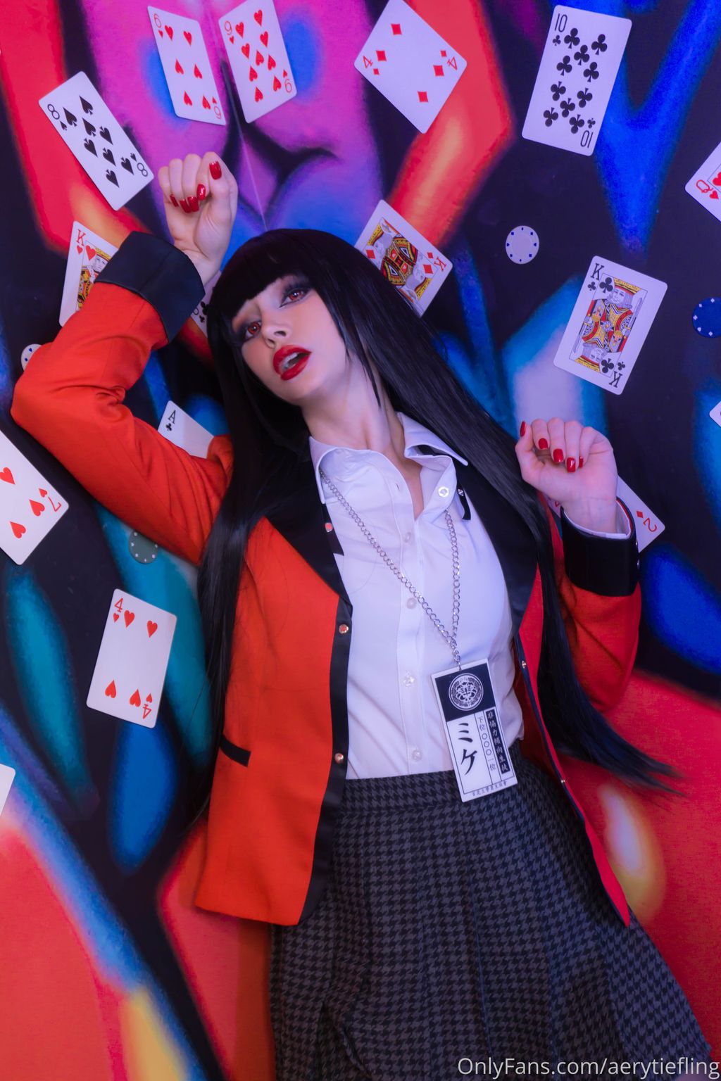 Coser@Aery Tiefling: Yumeko (76 photos + 1 video) 13 Coser@Aery Tiefling: Yumeko (76 photos + 1 video) 13